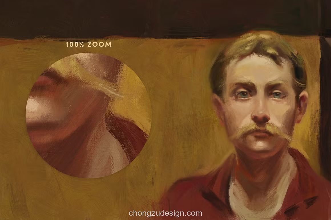 Procreate经典绘画笔刷合集复预览4