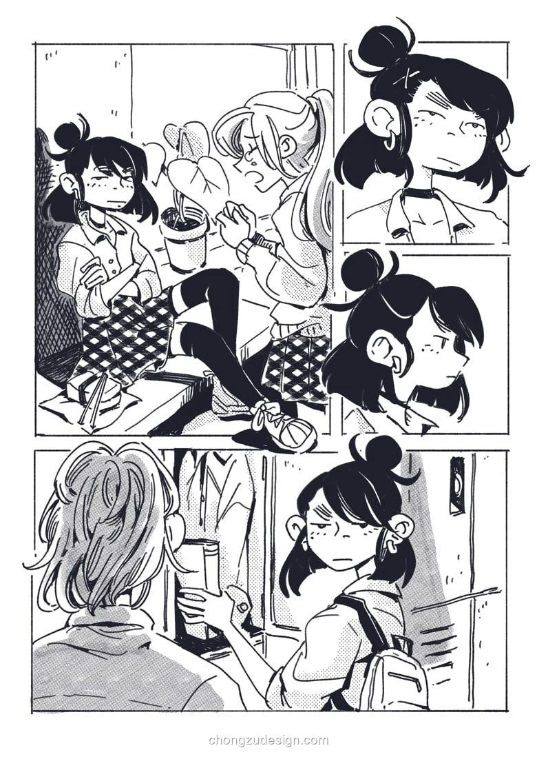 漫画风格纹理与色调笔刷合集Procr预览1