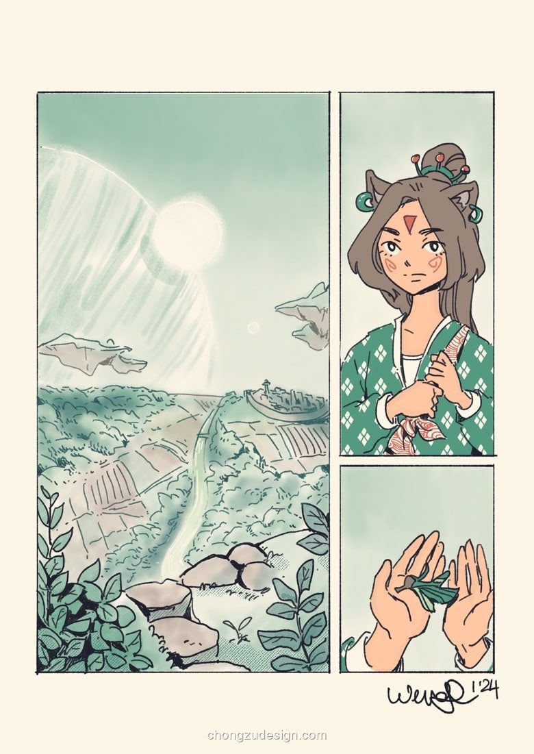 漫画风格纹理与色调笔刷合集Procr预览2