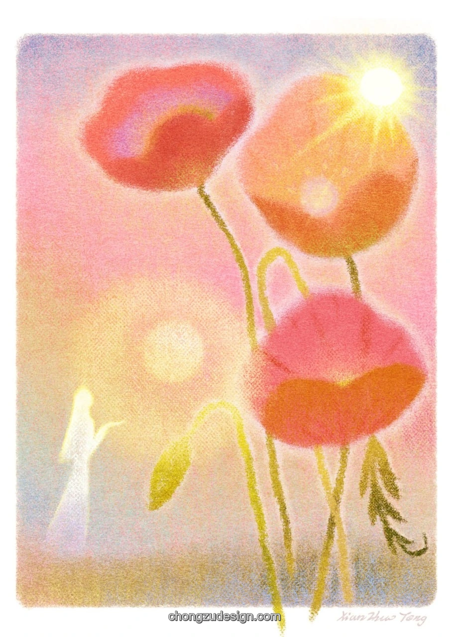 粉彩蜡笔颗粒纸张质感Procreate/Photoshop绘画笔展示图 4/7