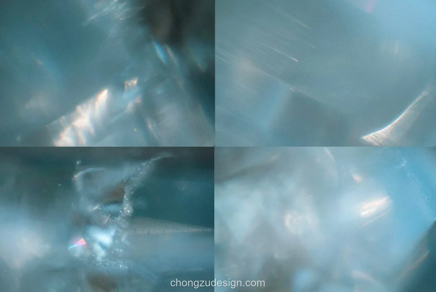 75款抽象透明水晶玻璃液体酸性光效TIFF背景纹理素材（0355）效果展示图 2/4