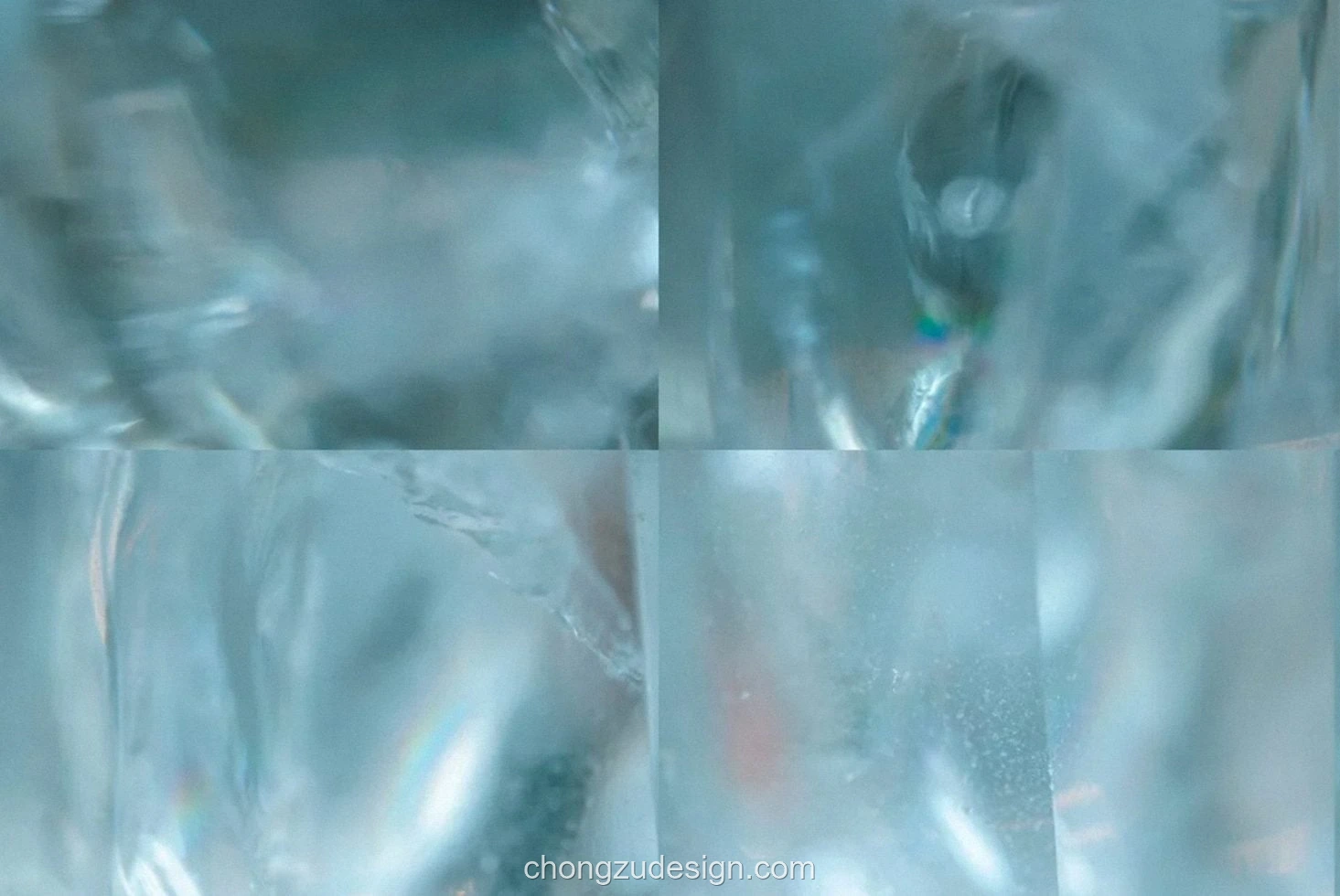 75款抽象透明水晶玻璃液体酸性光效TIFF背景纹理素材（0355）效果展示图 3/4